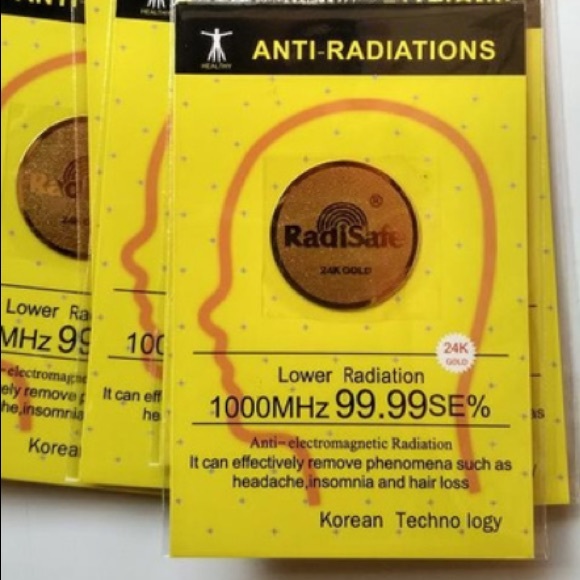 24k Gold Radiation Safe, anti-radiation Korean technology stickers - Picture 6 of 8